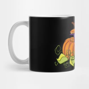 Pumpkin Cat - Cute Halloween Kitty Mug